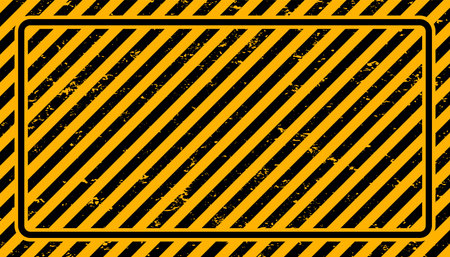 yellow and black diagonal stripe background for industrial restricted area vectorのイラスト素材