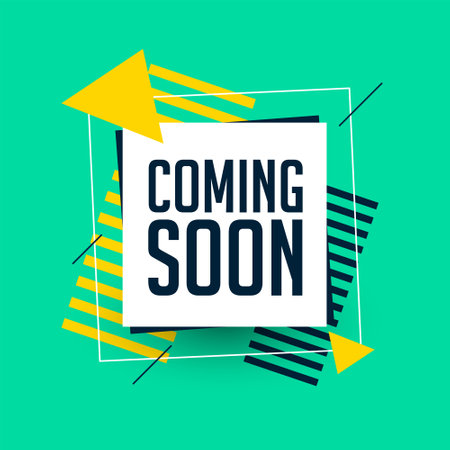 coming soon marketing campaign template for social media post vectorのイラスト素材