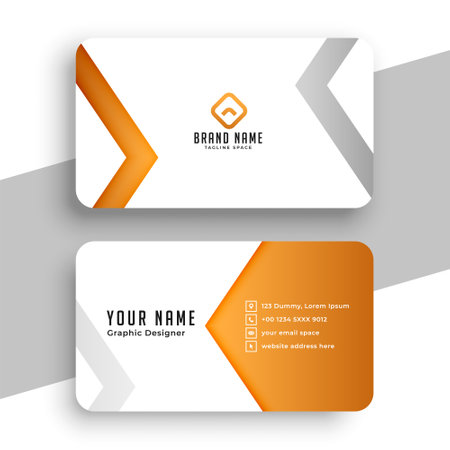 professional corporate visiting card layout a ready to print vectorのイラスト素材