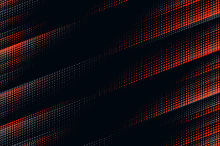 trendy and abstract halftone dotted texture backdrop in retro style vectorのイラスト素材