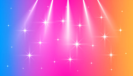 glowing studio focus light vibrant background with shiny effect vectorのイラスト素材