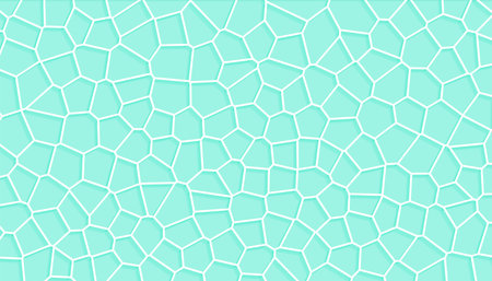 geometric voronoi grid lines pattern abstract wallpaper design vectorのイラスト素材