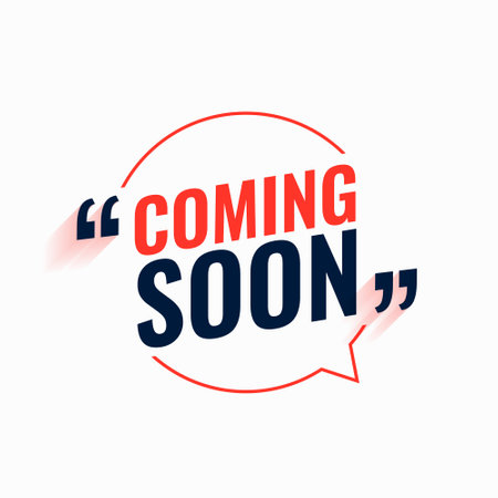 coming soon promo background in modern style vectorのイラスト素材