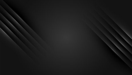 premium dark black business wallpaper with stripe lines design vectorのイラスト素材
