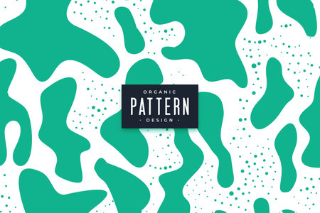 abstract organic blob shape pattern background design vectorのイラスト素材