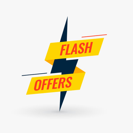 flash sale special offer template for social media post vectorのイラスト素材