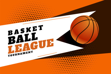 3d style basketball tournament league background for champion team or club vectorのイラスト素材