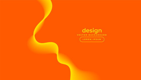 curvy style dynamic smooth lines gradient background design vectorのイラスト素材