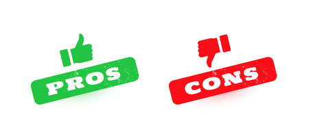 grungy style correct and incorrect sign design vectorのイラスト素材