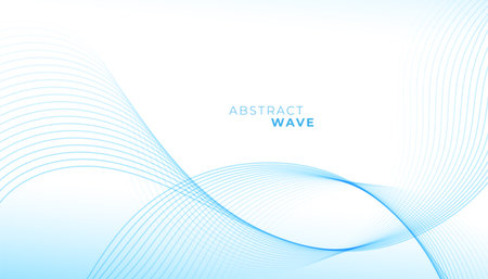 clean and modern fluid curvy movement background design vectorのイラスト素材