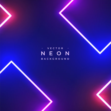 abstract electric neon light background in modern style vectorのイラスト素材