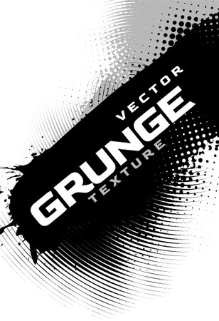 abstract grungy overlay dotted texture poster vectorのイラスト素材