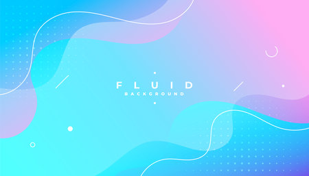 smooth gradient abstract banner for modern presentation vectorのイラスト素材
