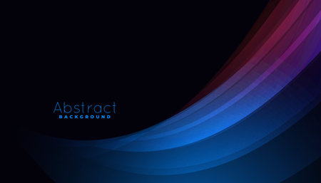 eye catching modern glowing lines wallpaper with neon effect vectorのイラスト素材