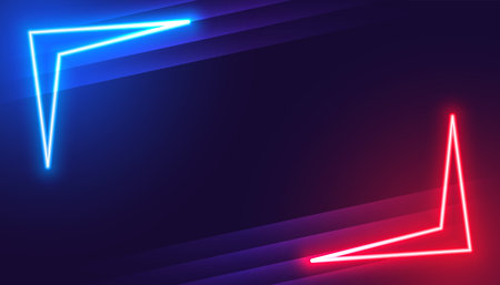 stylish glowing electric laser lines abstract wallpaper design vectorのイラスト素材