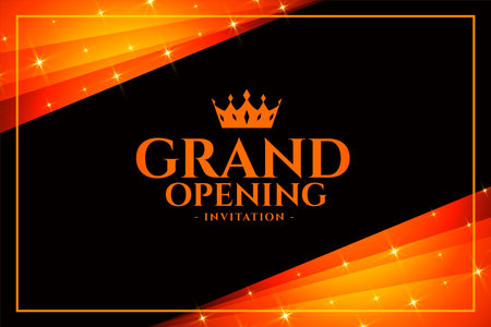 lovely grand opening ceremony event background with royal crown design vectorのイラスト素材