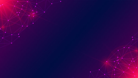 abstract geometric shiny tech wireframe background for cyber science vectorのイラスト素材