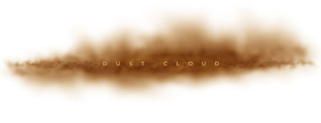 abstract dirty brown sand smoke cloud background design vector