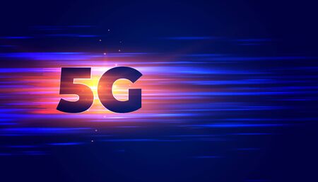 new 5G technology wireless internet eifi connection background