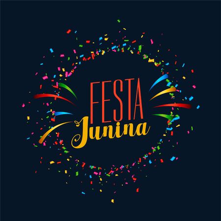 festa junina celebration party backgroundのイラスト素材