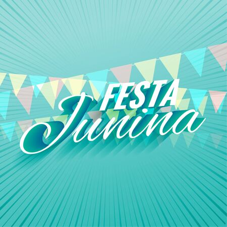 latin american festa junina backgroundのイラスト素材