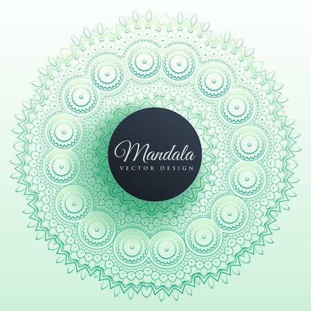 colorful mandala decoration background designのイラスト素材