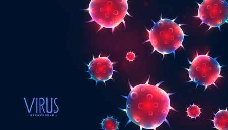 virus infection or bacteria disease background designのイラスト素材