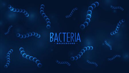 worm shape bacteria or virus infection backgroundのイラスト素材