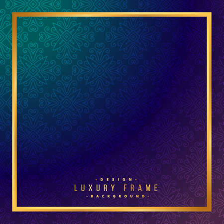 luxury golden background illustrationのイラスト素材