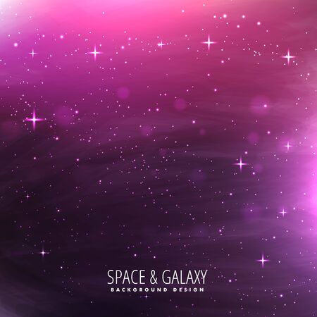 abstract colorful beautiful universe stars galaxy backgroundのイラスト素材