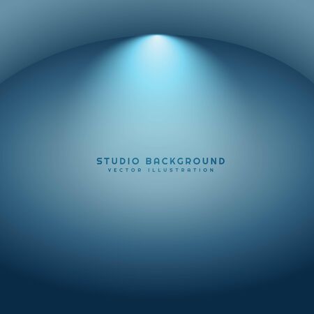 studio background with lightのイラスト素材