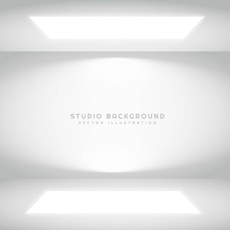 studio lights presentation backgroundのイラスト素材