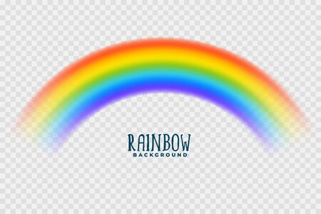 transparent rainbow colorful design backgroundのイラスト素材