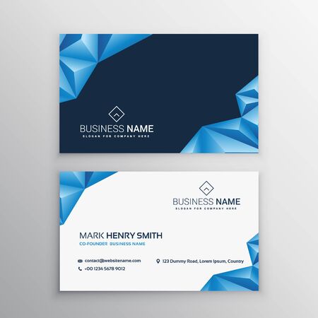 abstract modern business card illustration design template design illustrationのイラスト素材