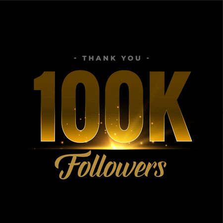 100k social media network followers and connectionsのイラスト素材