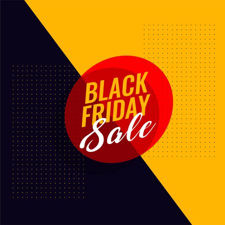 black friday sale modern banner designのイラスト素材