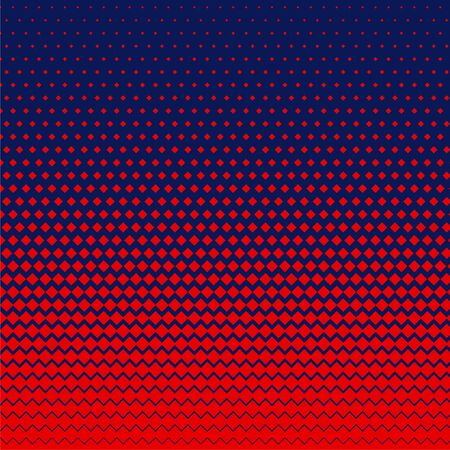 red rhombus shape halftone backgroundのイラスト素材