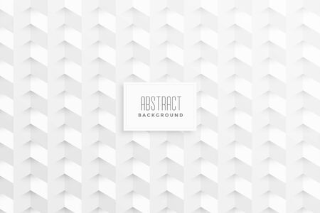 stylish white background with geometric shapesのイラスト素材