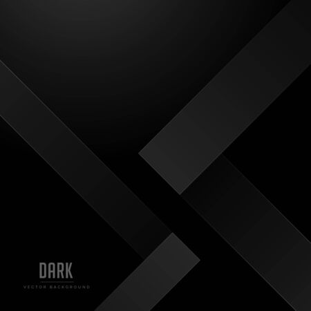 black geometric shape vector backgroundのイラスト素材