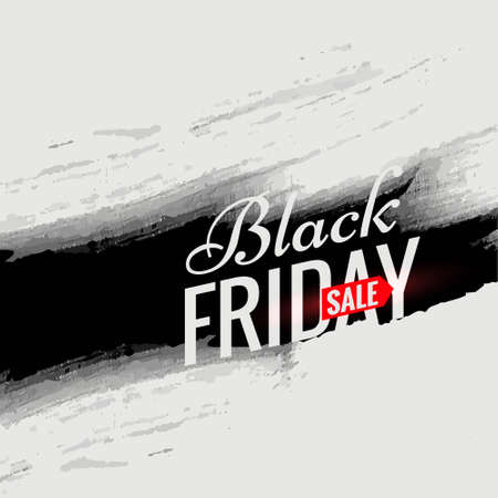 black friday sale and offer banner stylish designのイラスト素材