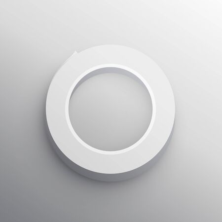 3d duct tape mockup template design vectorのイラスト素材