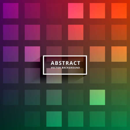 colorful abstract squared tiles backgroundのイラスト素材