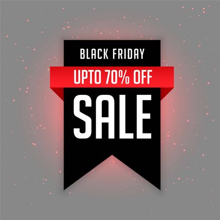 black friday sale label with offer detailsのイラスト素材