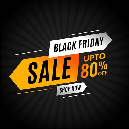black friday sale arrow style modern backgroundのイラスト素材