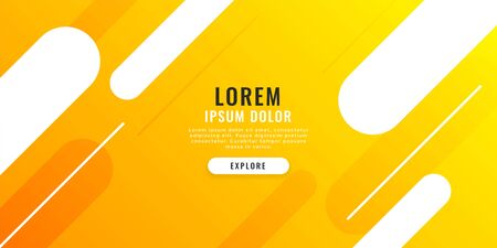 modern yellow trendy abstract backgroundのイラスト素材