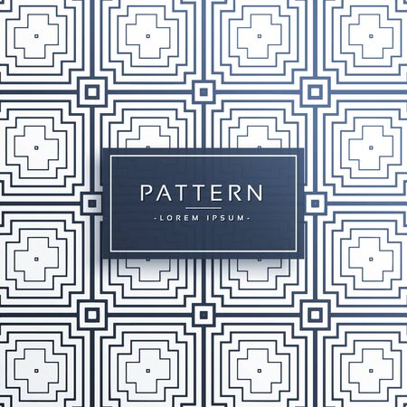 geometric creative lines pattern vectorのイラスト素材