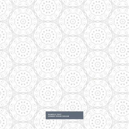 abstract seamless geometric shapes pattern background design illustrationのイラスト素材