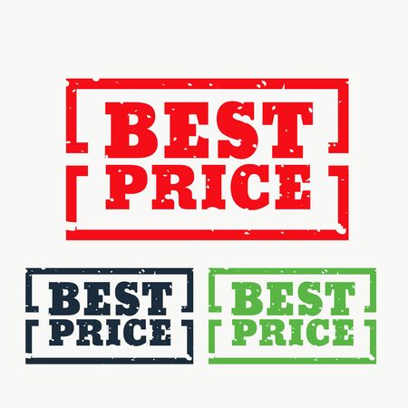 best price rubber stampのイラスト素材