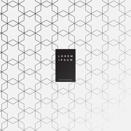 elegant geometric pattern vector designのイラスト素材