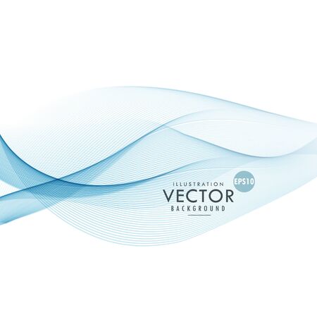 modern abstract blue wave vector backgroundのイラスト素材